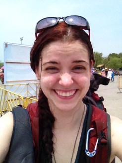 Shortly after my "initiation" into Songkran :)